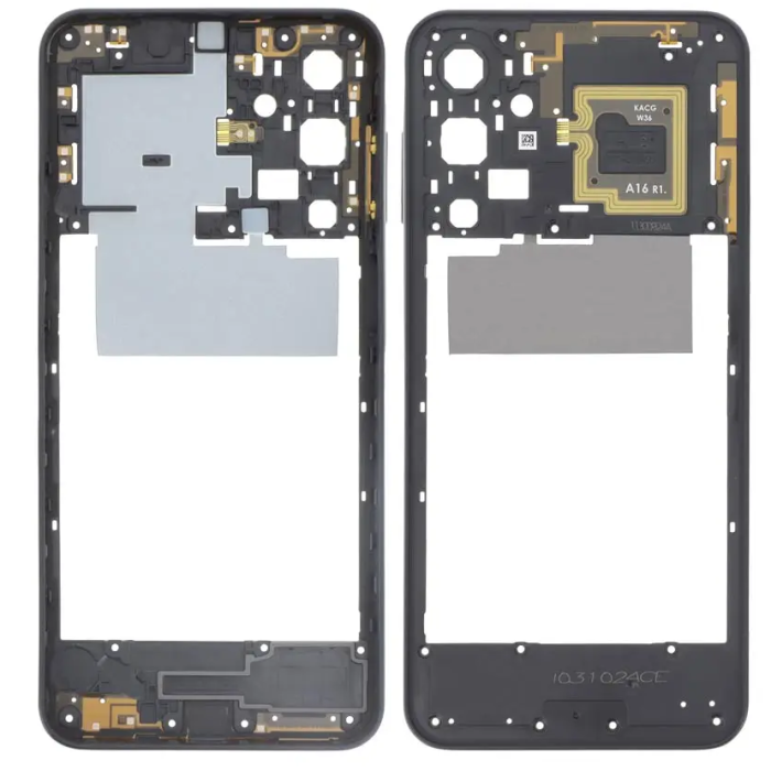 Carcasa mijloc SAMSUNG A16 5G / A166 - Blue-Black - Service Pack albastru inchis GH98-49821A [1]