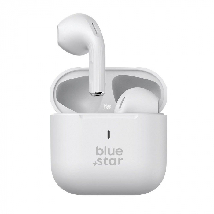 Căști Bluetooth BLUE STAR TWS Nova Fi5 - Alb HANDSFREE HANDS FREE WIRLESS AIRPODS AIRBUDS [2]