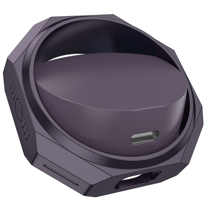 Căști Bluetooth Hoco EW70 - Negru cu Violet [3]