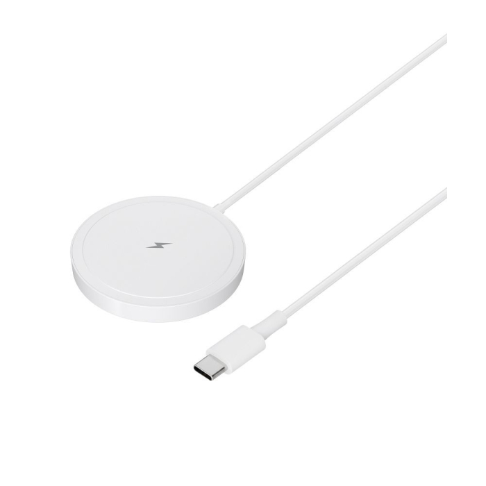 Încărcător wireless BLUE STAR Charing Pad 15w compatibil cu MagSafe - ALB [4]