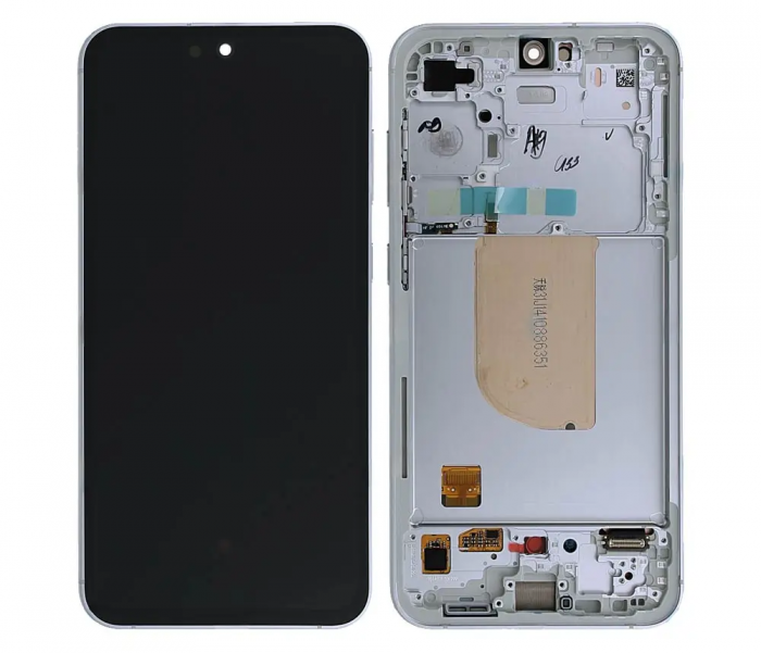 Ecran Display SAMSUNG S23 FE 5G / S711 Service Pack - WHITE [1]