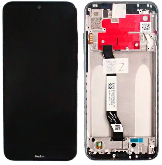 Ecran Display Xiaomi Redmi Note 8T cu Rama SERVICE PACK - BLACK NEGRU 5600040C3X00 [1]