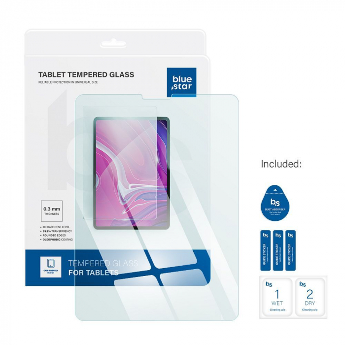 Folie Protectie Sticla Blue Star Compatibila cu iPad Air4/Air5 (2020/2022) [2]