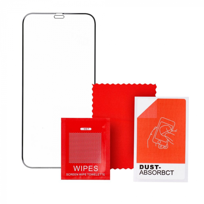 FOLIE Sticlă securizată 5D pentru SAMSUNG A50 / A30s / A50S / A30 / A20 / M21 cu marginea NEAGRA [2]