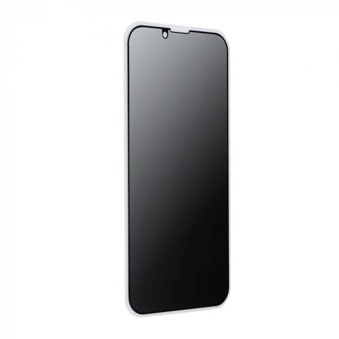 Folie Sticla Securizata 5D PRIVACY pentru IPHONE XR / 11 - Black NEGRU [2]