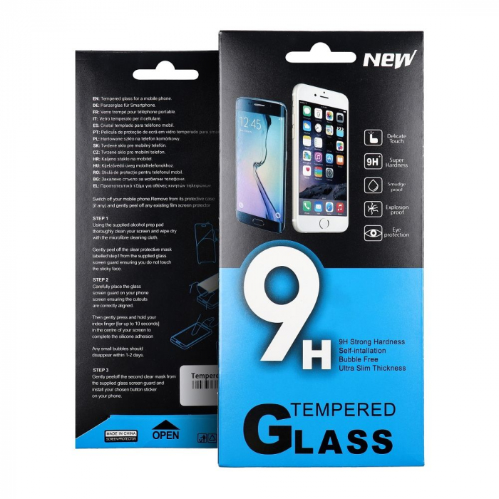 FOLIE Sticlă securizată 9H Compatibil Cu Honor X7c / X7b 4G-5G / 200 Smart / 90 Smart / Play 60 Plus - TRANSPARENT [1]