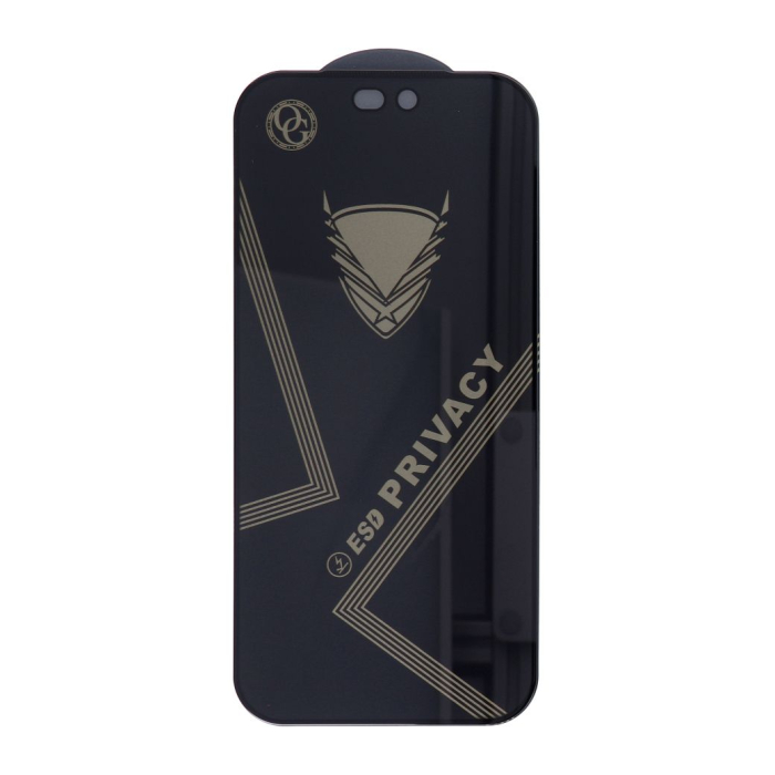FOLIE Sticlă securizată OG Premium PRIVACY Compatibil Cu IPHONE 17 PRO MAX - Black [2]