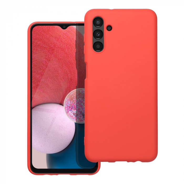 Husa Matt TPU silicon Case Compatibil Cu Samsung A13 5G / A136 / A04S / A047 - ROSU [1]