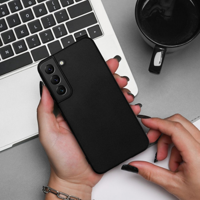 Husa SILICONE CASE Samsung A54 5G / A546 - Negru [5]