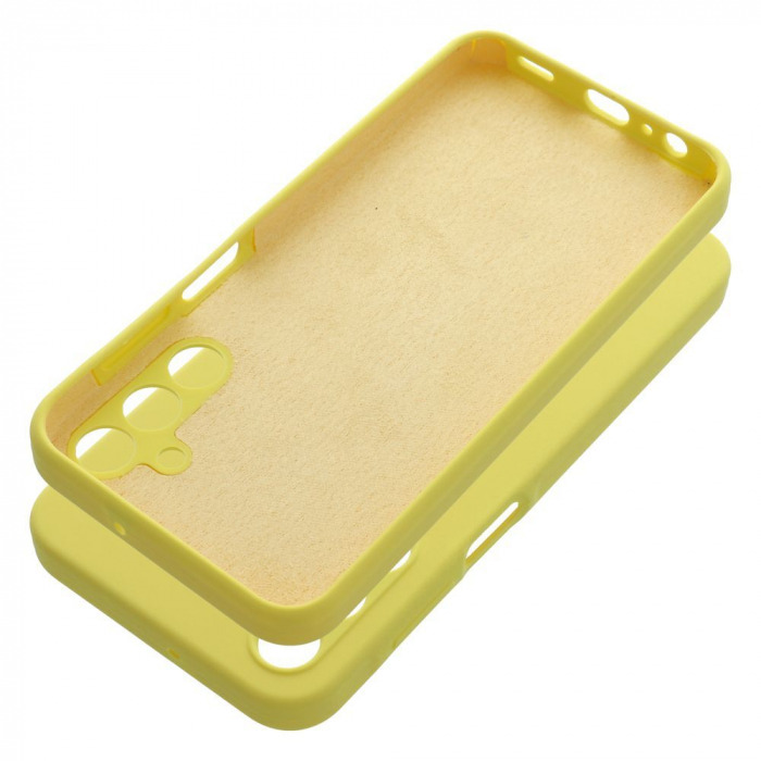 Husa SILICON Case COMPATIBIL cu Samsung Galaxy A15 4G - 5G / A155 / A156 - YELLOW GALBEN [2]