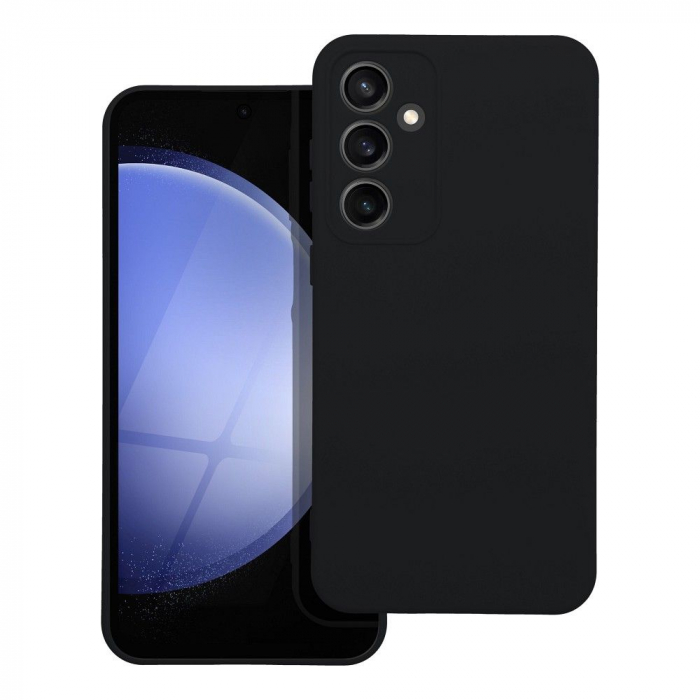 Husa Silicon Case Compatibil Cu SAMSUNG S23 FE / S711- BLACK NEGRU [1]