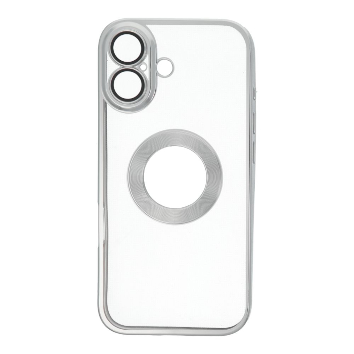 Husa Silicon Case Glam COMPATIBIL Cu IPHONE 17 - SILVER [2]
