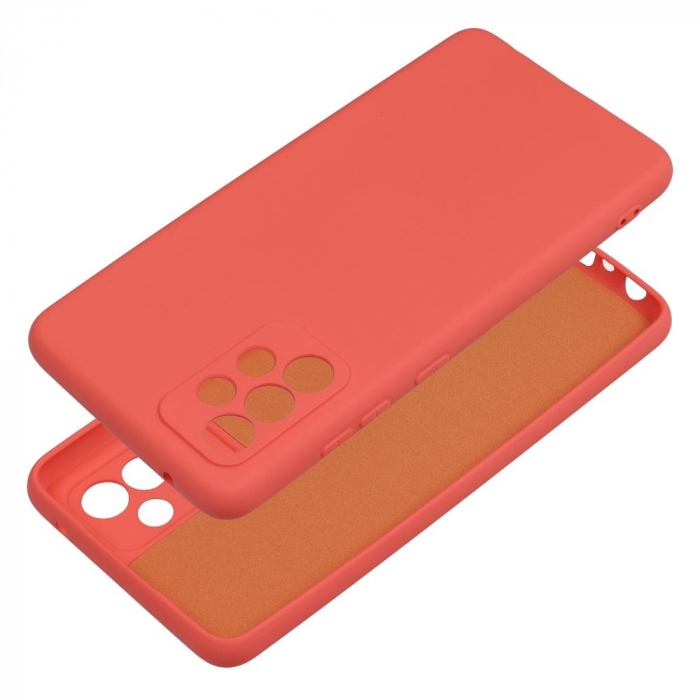 HUSA silicon CASE pentru SAMSUNG GALAXY A52 5G / A52 LTE 4G / A52s - PEACH  A525 A526 A528 [2]