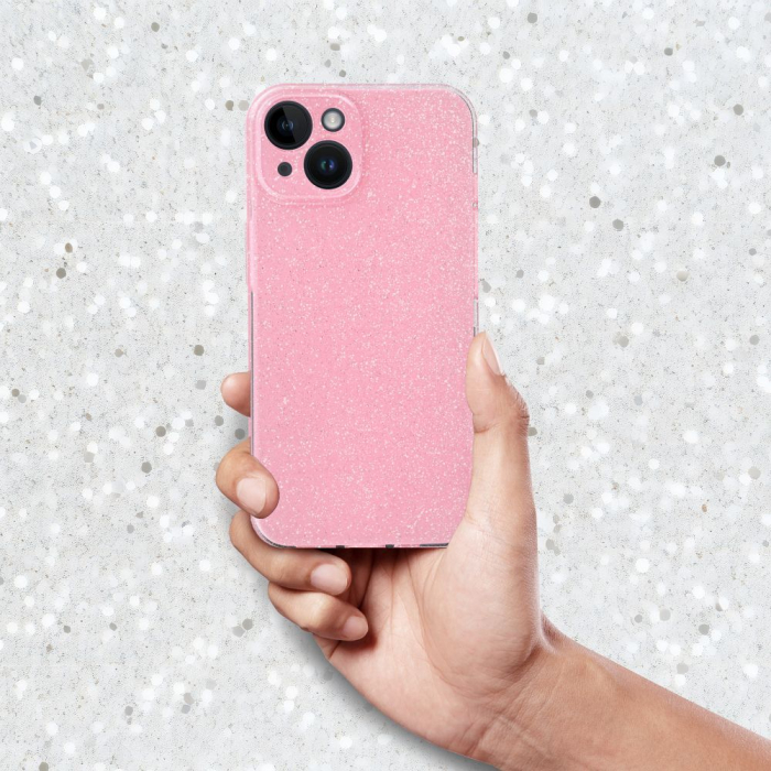 Husa Silicon CLEAR CASE Compatibil Cu IPHONE 11 2MM - PINK [2]