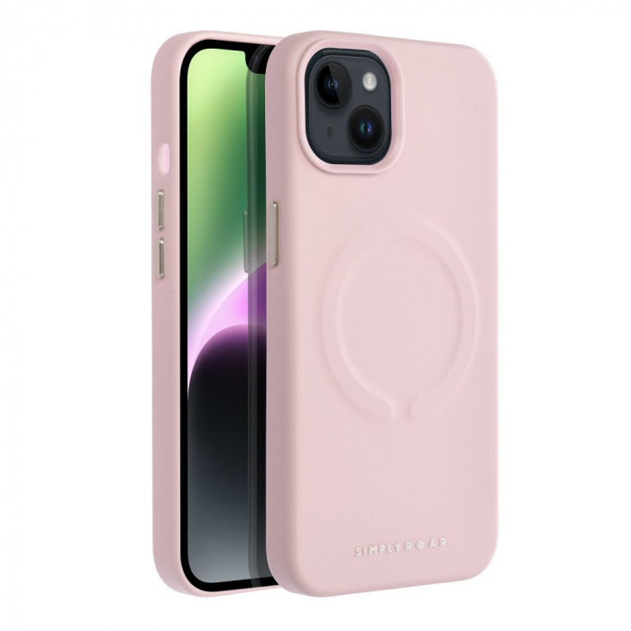Husa Leather Mag Cover IPHONE 12 - ROZ [2]