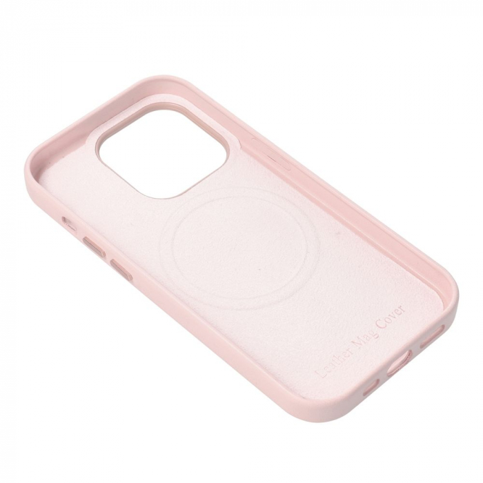 Husa Leather Mag Cover IPHONE 13 PRO  - ROZ [3]