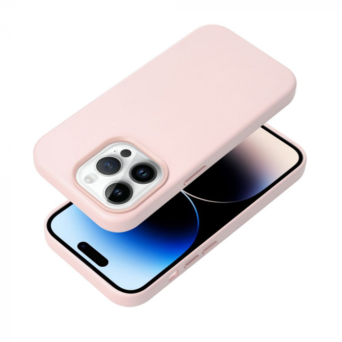 Husa Leather Mag Cover IPHONE 13 PRO  - ROZ [2]