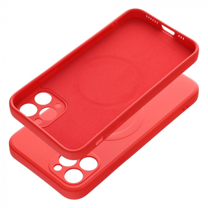 Husa Silicon Mag Cover cu MagSafe IPHONE 11 PRO - ROSU [2]