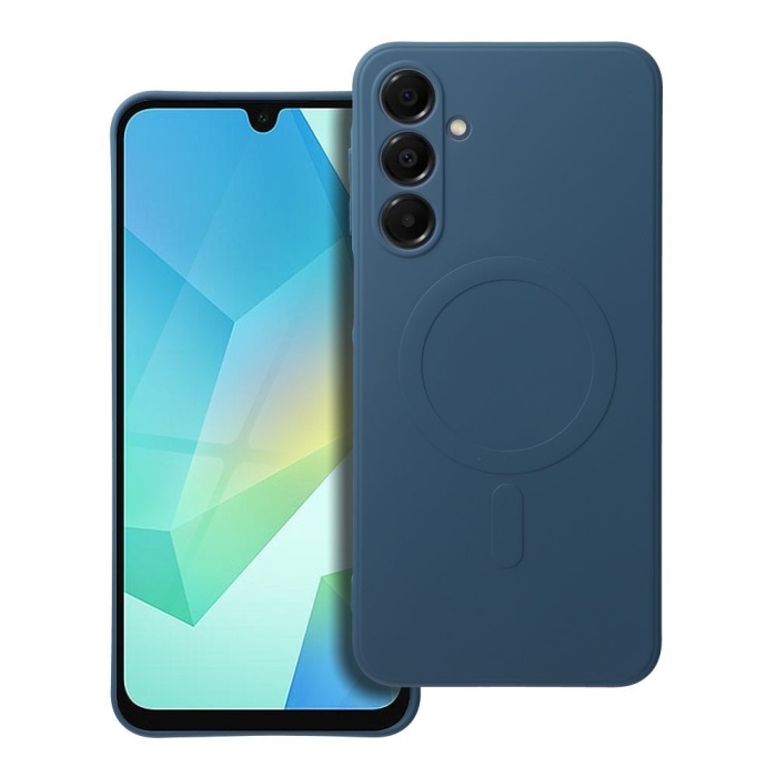 Husa Silicon Mag Cover MagSafe Compatibil Cu Samsung A16 4G-5G / A165 / A166 - ALBASTRU [1]