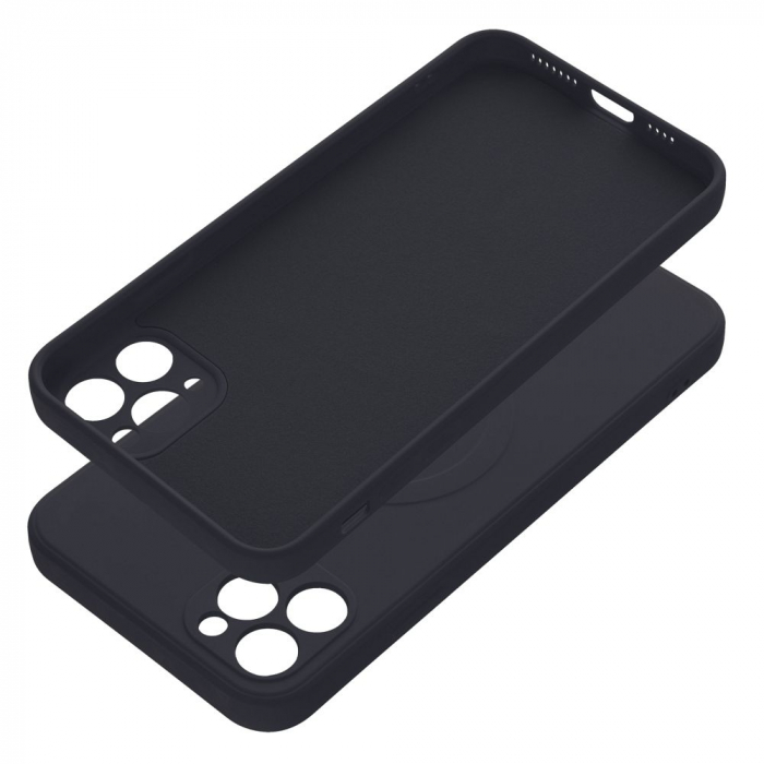 Husa Silicon Mag Cover MagSafe IPHONE 11 PRO MAX - NEGRU [2]