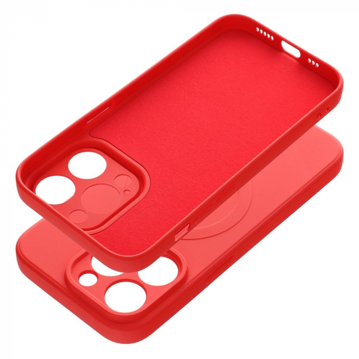 Husa Silicon Mag Cover MagSafe IPHONE 14 PRO - ROSU [2]