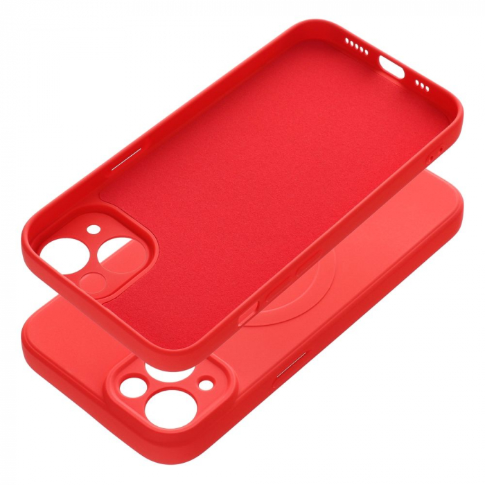 Husa Silicon Mag Cover MagSafe IPHONE 14 - ROSU [2]
