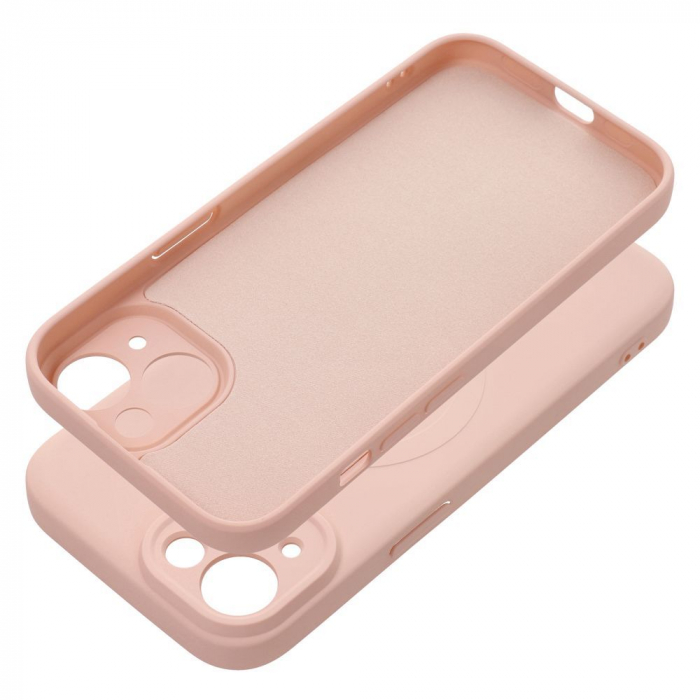 Husa Silicon Mag Cover MagSafe IPHONE 15 - ROZ [2]
