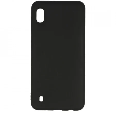 Husa Silicon MATT CASE Compatibil Cu SAMSUNG A10 / A105 - NEGRU [1]