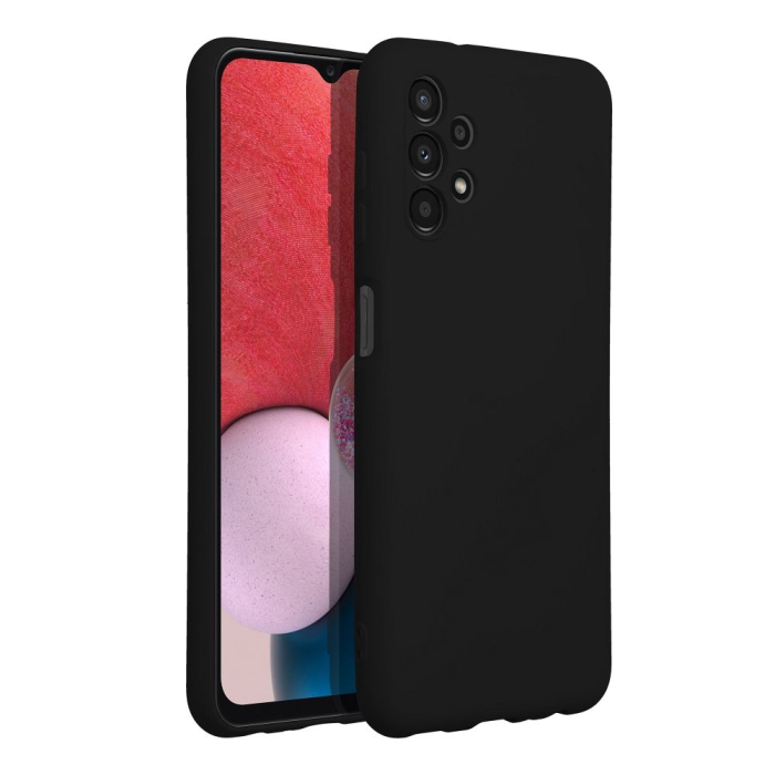 Husa Silicon MATT CASE Compatibil Cu SAMSUNG A13 5G / A136 / A04s / A047  - NEGRU [2]