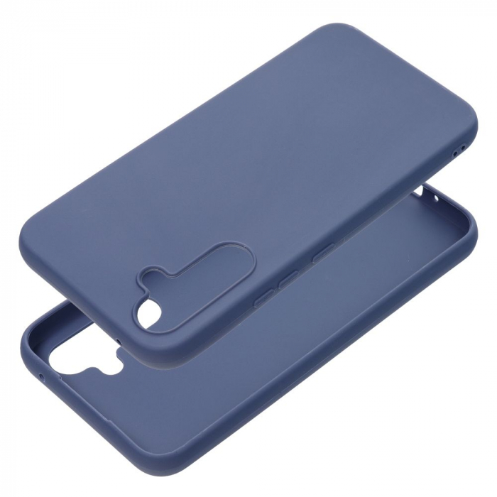 Husa Silicon MATT CASE Compatibil Cu SAMSUNG A55 5G / A556 - ALBASTRU [2]