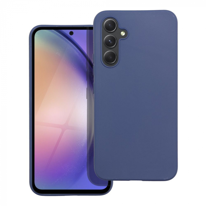Husa Silicon MATT CASE Compatibil Cu SAMSUNG A55 5G / A556 - ALBASTRU [1]