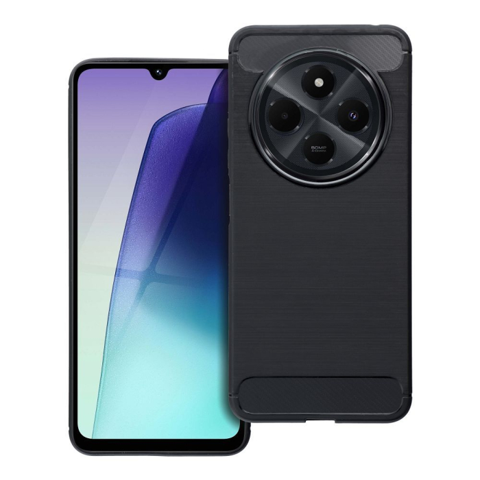 Husa Silicon CARBON  CASE Compatibil Cu XIAOMI Redmi 14C - NEGRU [1]