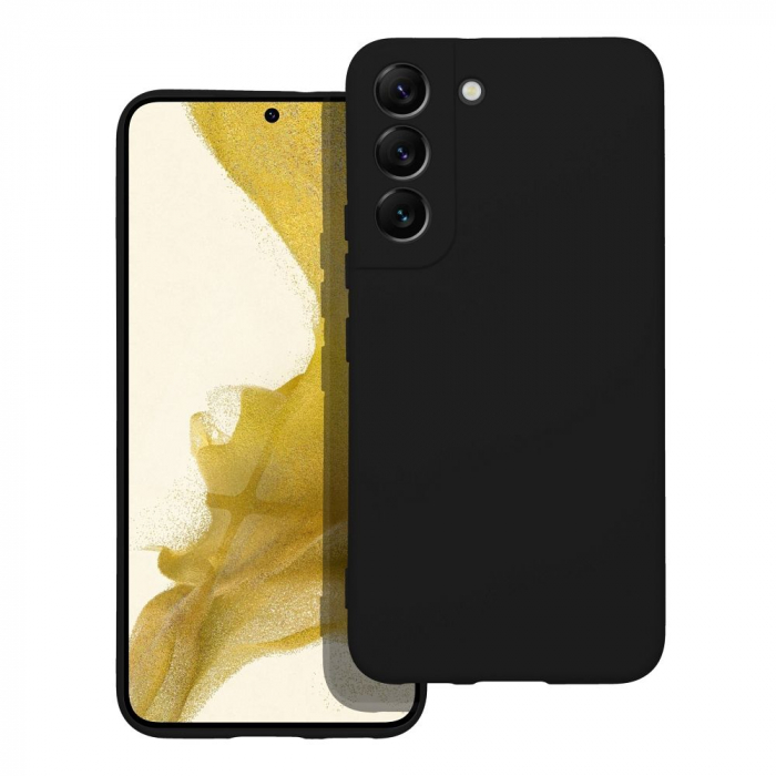 Husa SILICONE CASE Compatibil Cu SAMSUNG S22 / S901 - NEGRU [1]