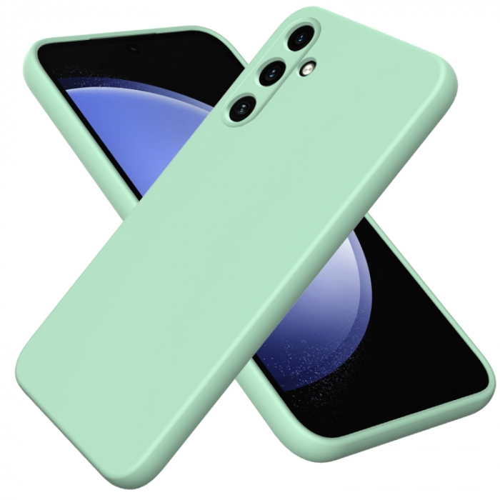 Husa SILICON MATT TPU Case COMPATIBIL cu Samsung Galaxy A15 4G - 5G / A155 / A156 - MINT [1]