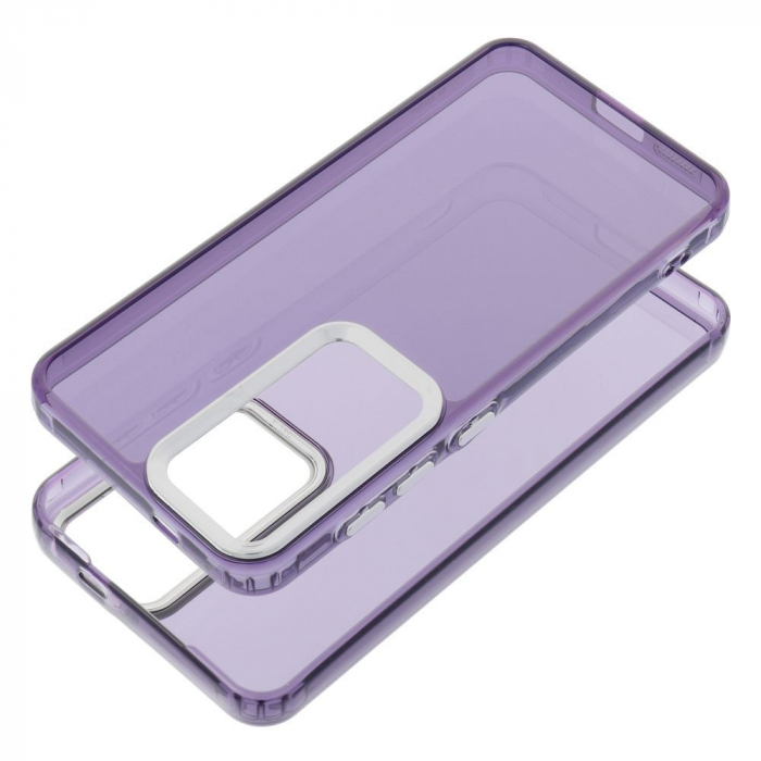 Husa PEARL CASE COMPATIBIL cu Samsung A36 5G / A366 - TRANSPARENT / VIOLET [2]