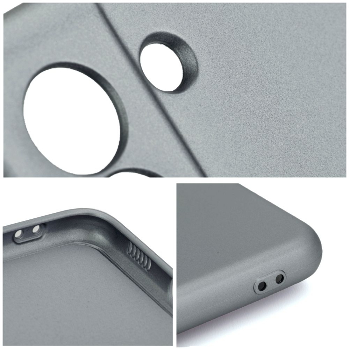 Husa Silicon Metallic Case COMPATIBIL Cu IPHONE 17 AIR - GREY [2]