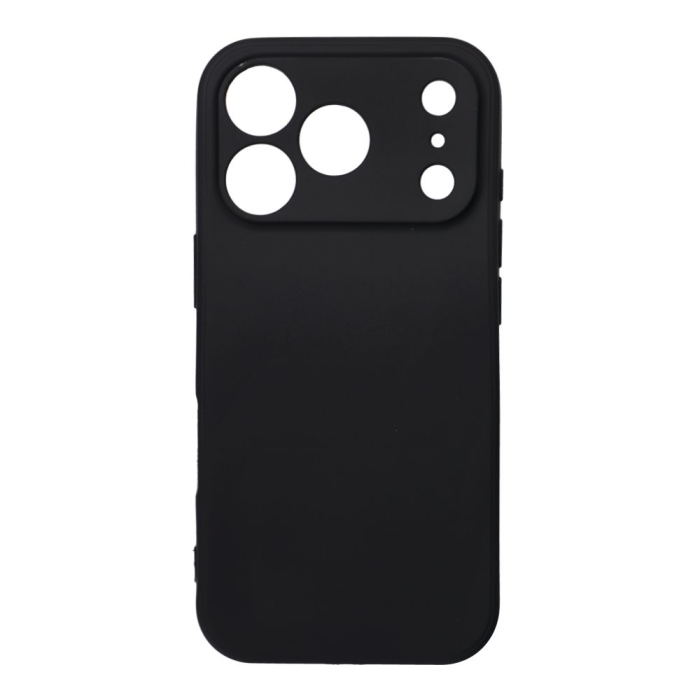 Husa Silicon Soft Case COMPATIBIL Cu IPHONE 17 PRO -  BLACK [1]