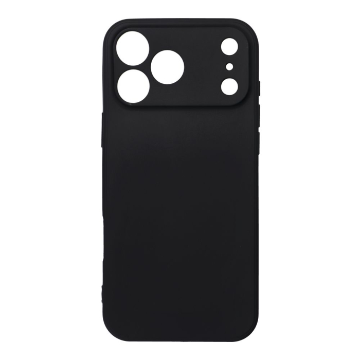 Husa Silicon Soft Case COMPATIBIL Cu IPHONE 17 PRO MAX - BLACK [1]