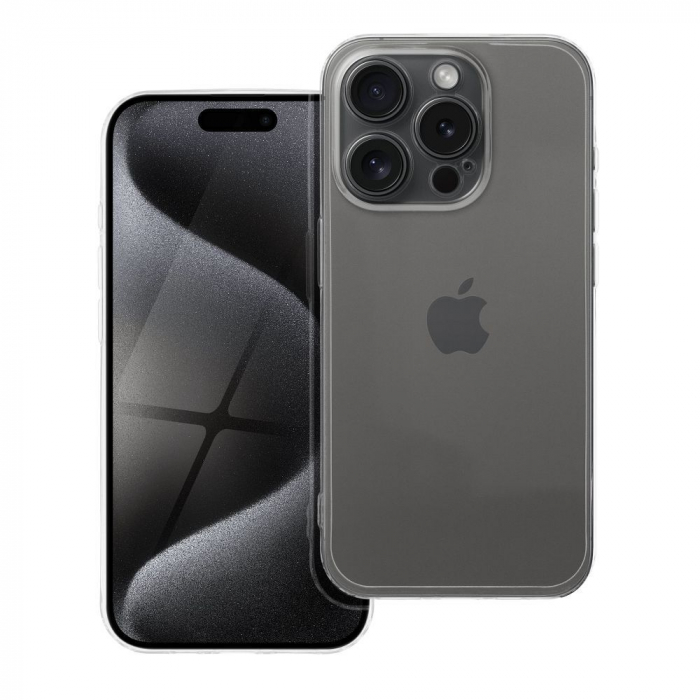 HUSA SILICON Spate 1.5 mm COMPATIBIL cu Iphone 16 Pro Max - Transparenta [1]
