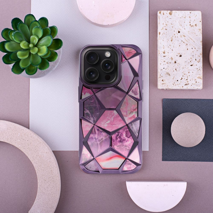 Husa Silicon TWINKI Compatibil Cu IPHONE 16 - VIOLET [3]