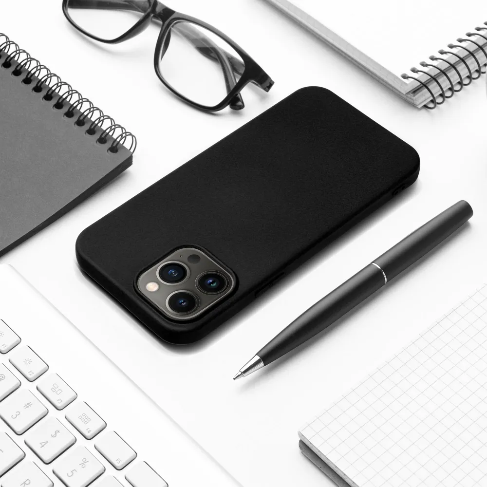 Husa SILICONE CASE Compatibil Cu IPHONE 16 - NEGRU [3]
