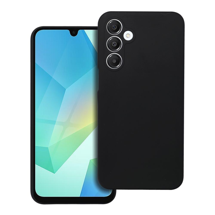 Husa SILICONE CASE Compatibil Cu SAMSUNG A16 / A165 / A166 - NEGRU [1]