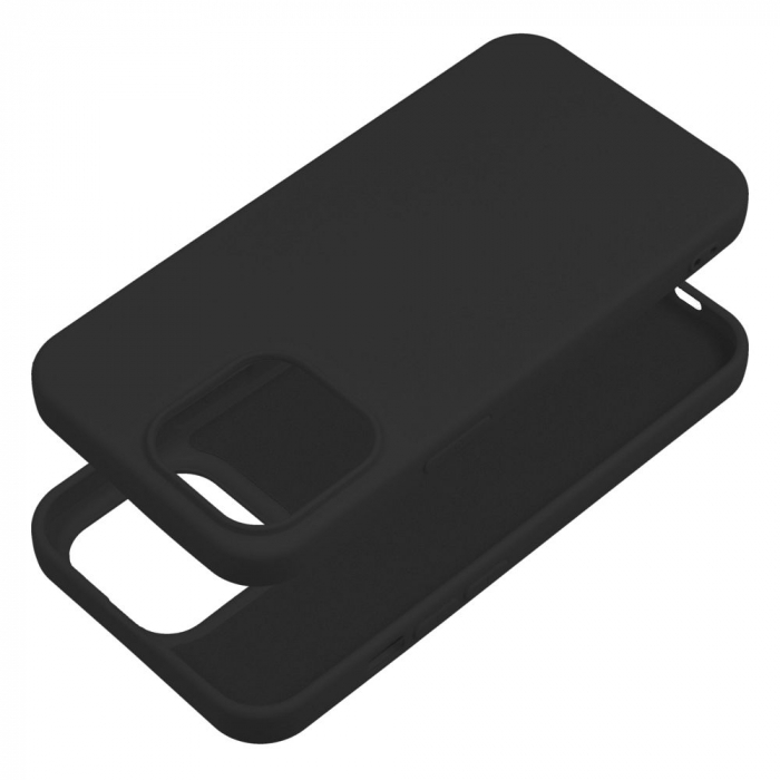 Husa SILICONE CASE IPHONE 13 PRO -  NEGRU [2]