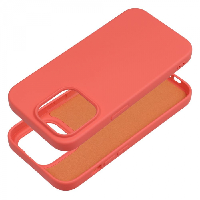 Husa SILICONE CASE IPHONE 14 PRO - PEACH [2]