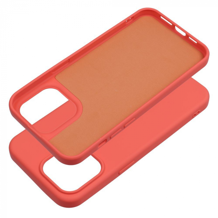 Husa SILICONE CASE IPHONE 15 PRO MAX - PEACH [2]