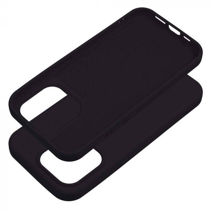 Husa SILICONE CASE IPHONE 15 PRO - NEGRU [2]