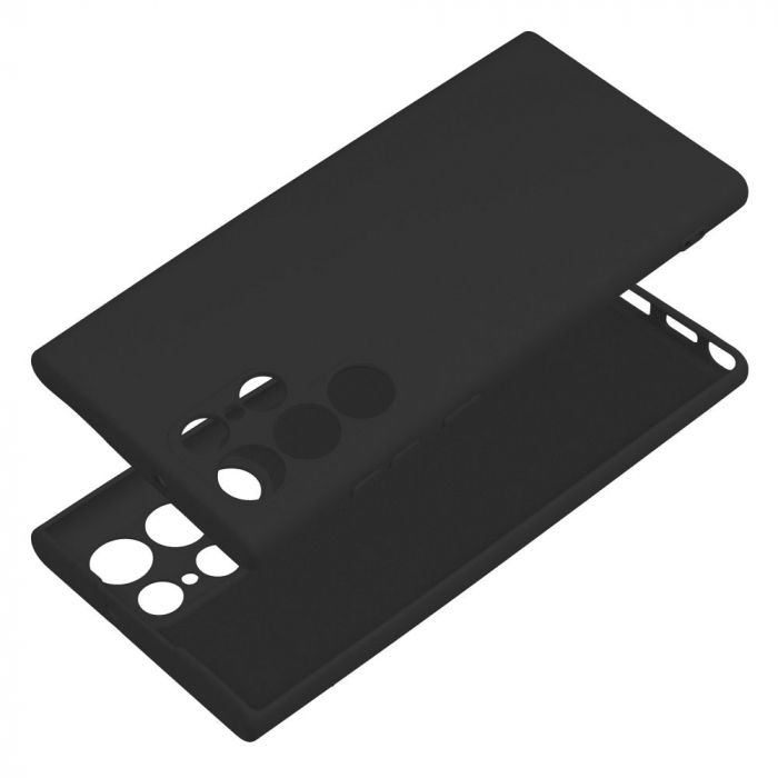 Husa SILICONE CASE SAMSUNG GALAXY S22 ULTRA / S908 - NEGRU [2]