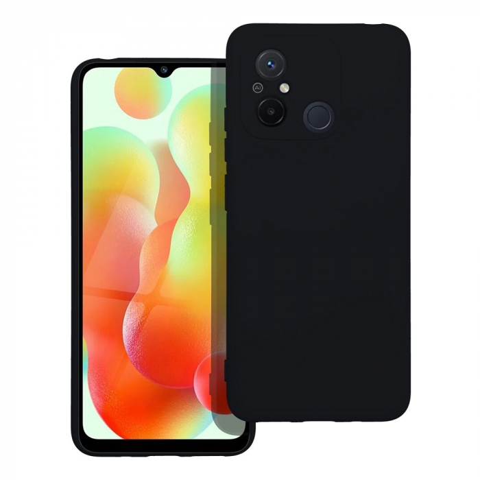 Husa SILICONE CASE XIAOMI REDMI 12C - NEGRU [1]