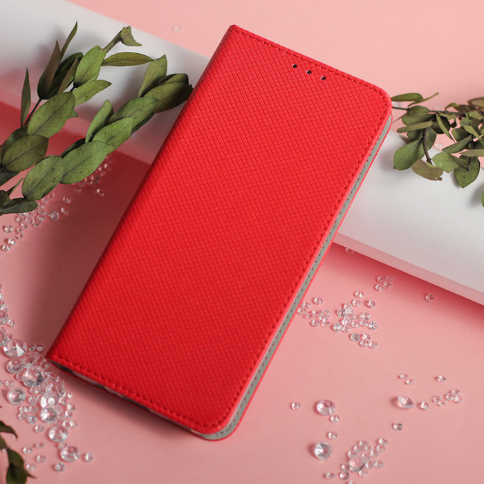 Husa Smart Magnet SAMSUNG A54 5G / A546 - ROSU [2]