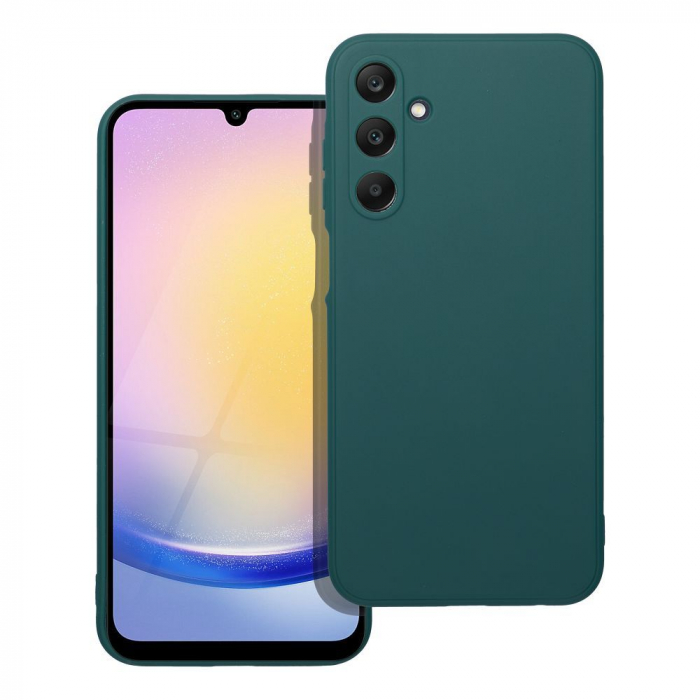 Husa Silicon MATT CASE Compatibil Cu SAMSUNG A25 5G / A256 - VERDE INCHIS [1]